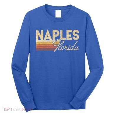 80s Style Naples Florida Long Sleeve Shirt