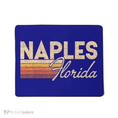 80s Style Naples Florida Mousepad