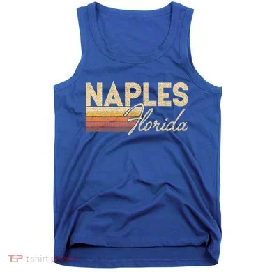 80s Style Naples Florida Tank Top