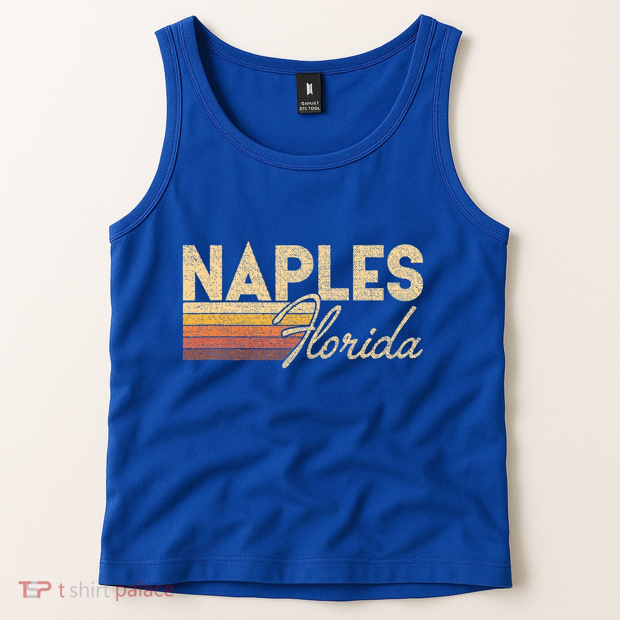 80s Style Naples Florida Tank Top
