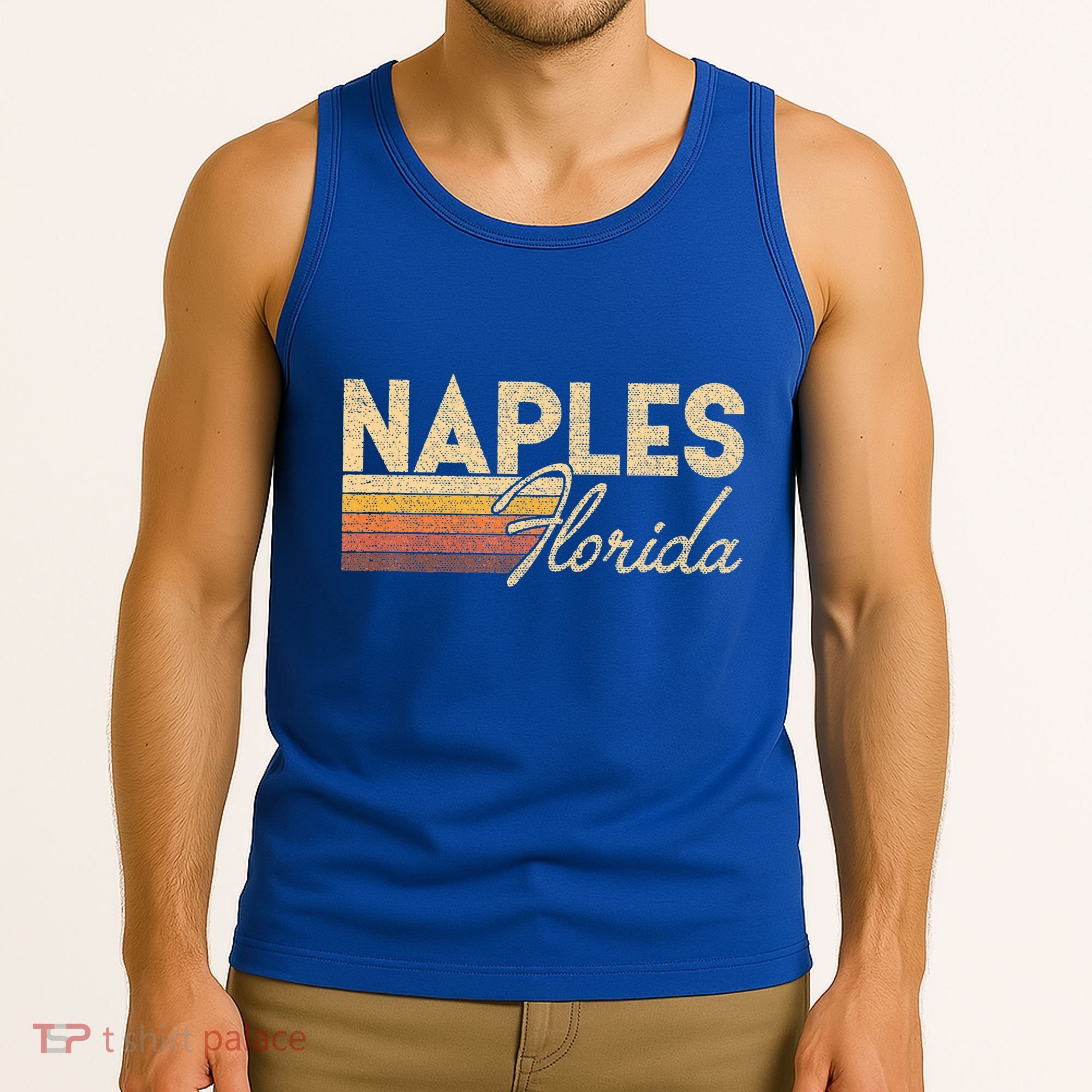80s Style Naples Florida Tank Top