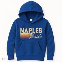 80s Style Naples Florida Kids Hoodie thumb 0