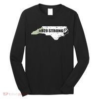 828 Strong North Carolina Hurricane Relief Awareness Long Sleeve Shirt thumb 0