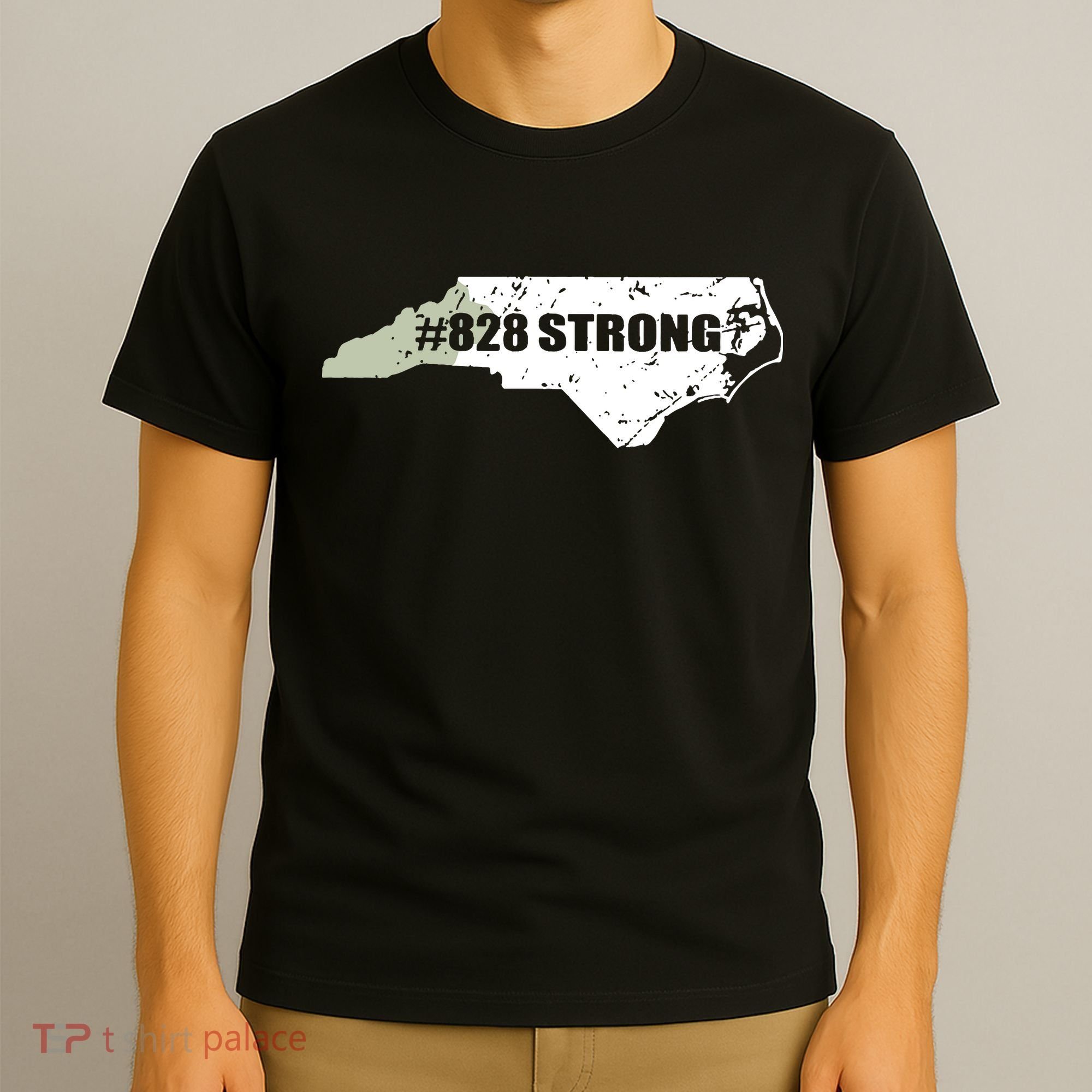 828 Strong North Carolina Hurricane Relief Awareness T-Shirt