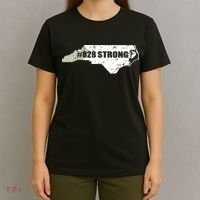 828 Strong North Carolina Hurricane Relief Awareness T-Shirt thumb 4