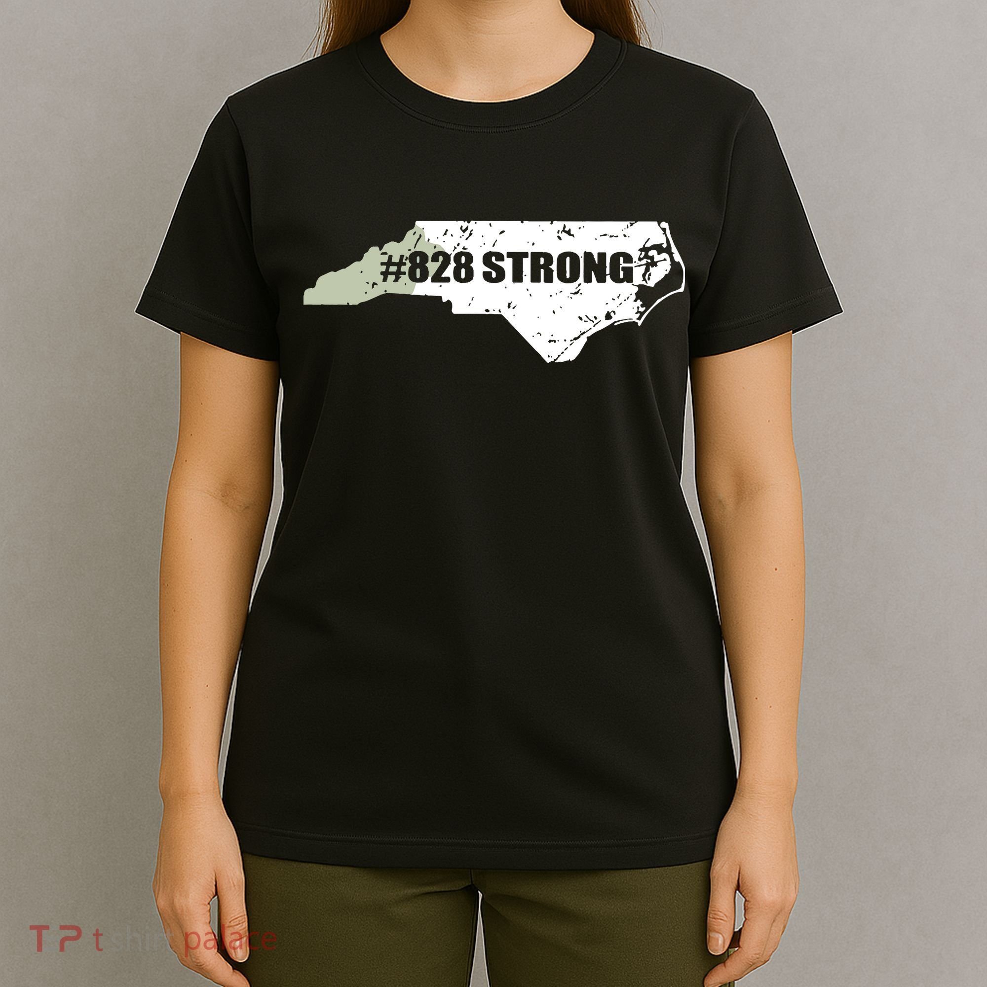 828 Strong North Carolina Hurricane Relief Awareness T-Shirt