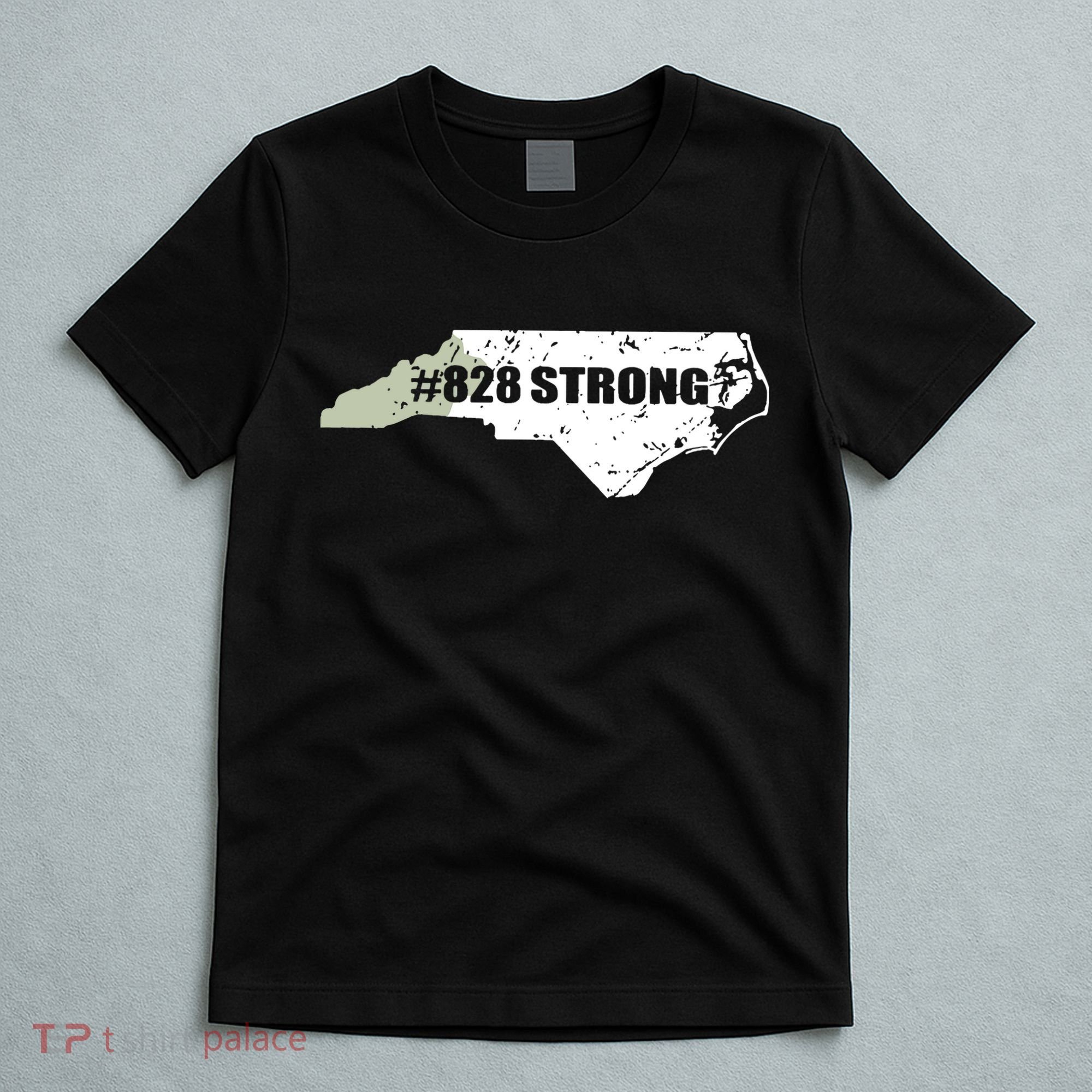 828 Strong North Carolina Hurricane Relief Awareness T-Shirt