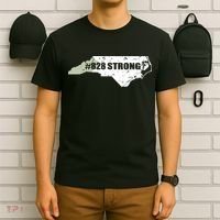 828 Strong North Carolina Hurricane Relief Awareness T-Shirt thumb 6