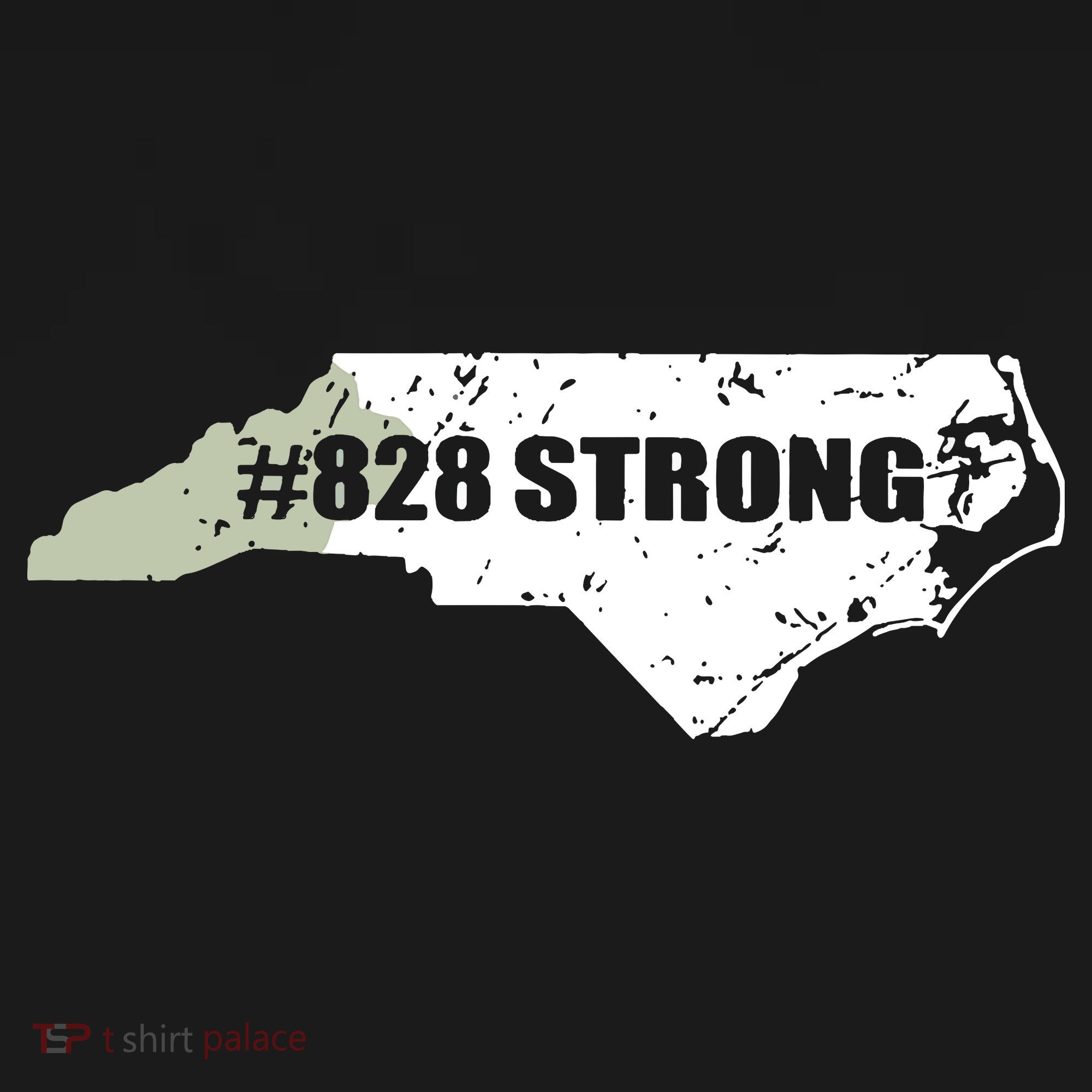 828 Strong North Carolina Hurricane Relief Awareness T-Shirt