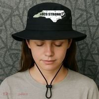 828 Strong North Carolina Hurricane Relief Awareness Bucket Hat thumb 3