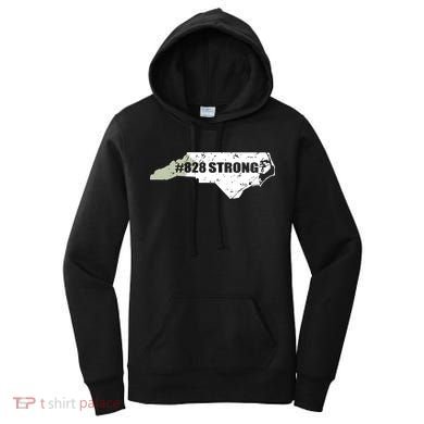828 Strong North Carolina Hurricane Relief Awareness Women's Hoodie