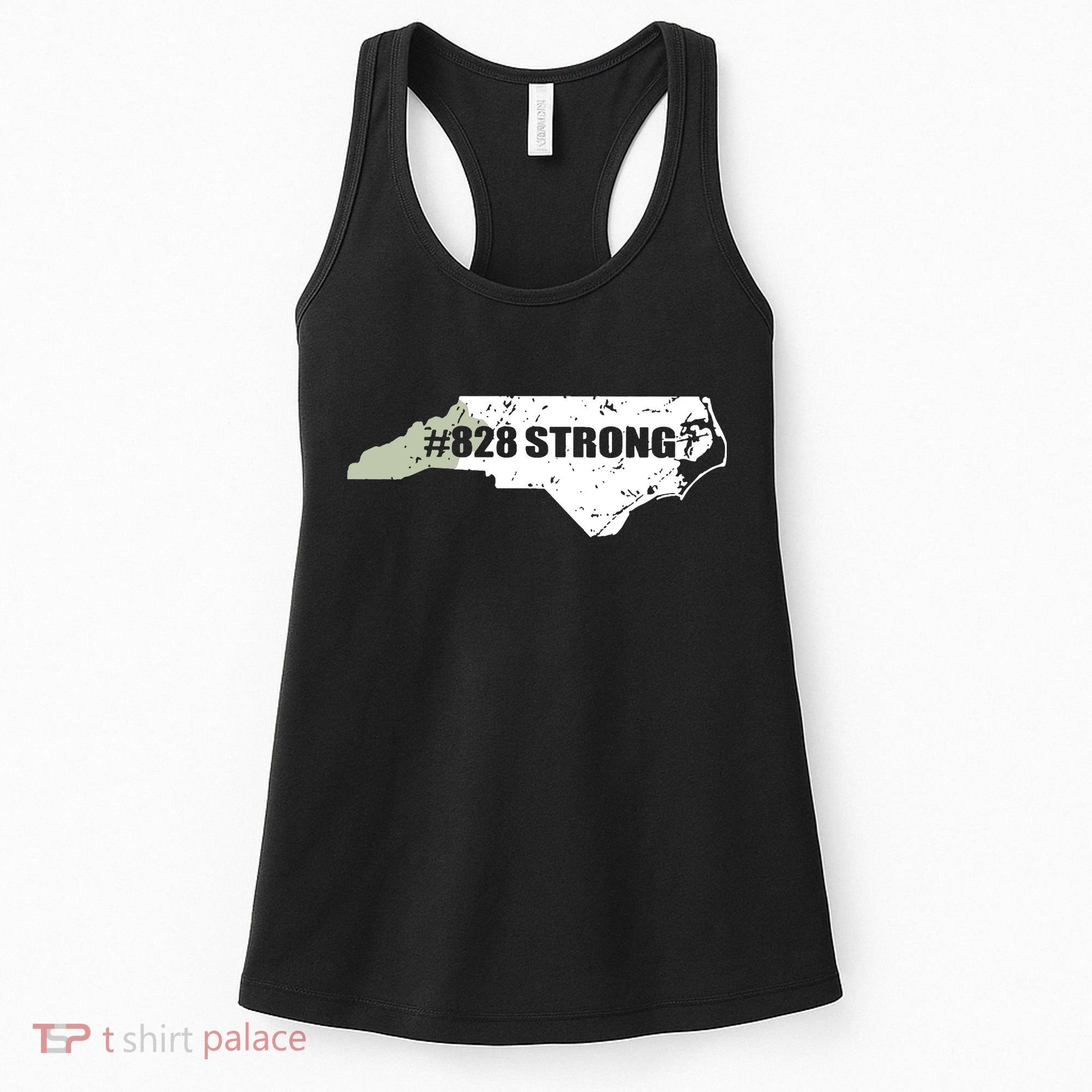 828 Strong North Carolina Hurricane Relief Awareness Women's Tank Top