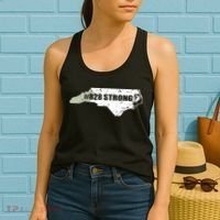 828 Strong North Carolina Hurricane Relief Awareness Women's Tank Top thumb 2