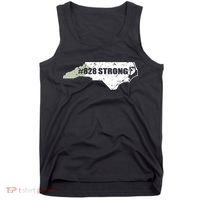 828 Strong North Carolina Hurricane Relief Awareness Tank Top thumb 0