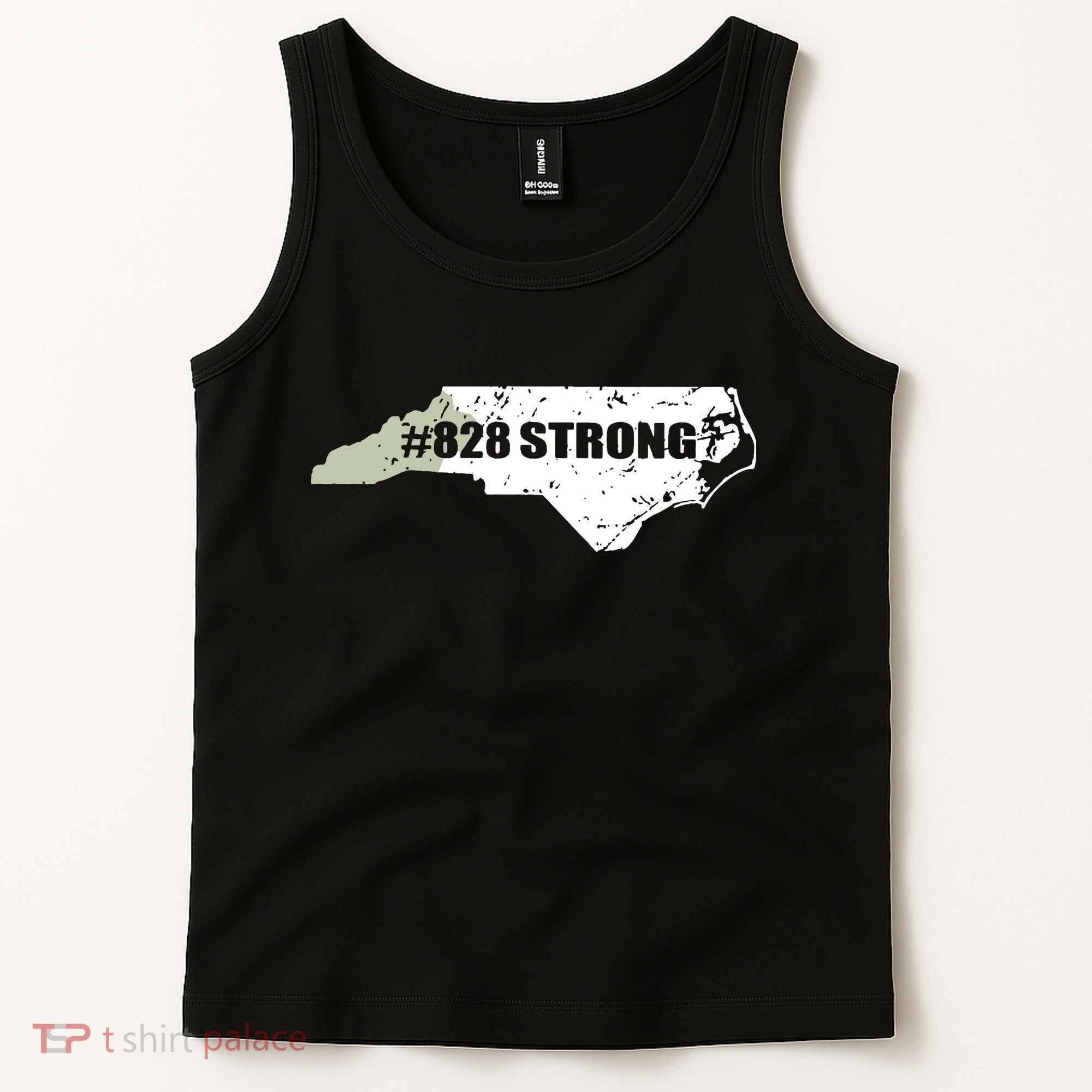 828 Strong North Carolina Hurricane Relief Awareness Tank Top