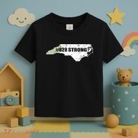 828 Strong North Carolina Hurricane Relief Awareness Toddler T-Shirt thumb 3