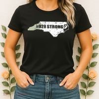 828 Strong North Carolina Hurricane Relief Awareness Women's T-Shirt thumb 2