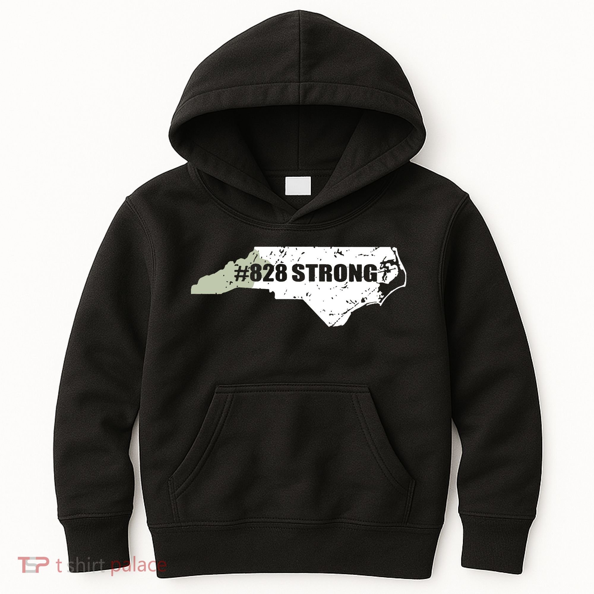 828 Strong North Carolina Hurricane Relief Awareness Kids Hoodie