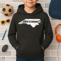 828 Strong North Carolina Hurricane Relief Awareness Kids Hoodie thumb 2