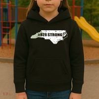 828 Strong North Carolina Hurricane Relief Awareness Kids Hoodie thumb 3