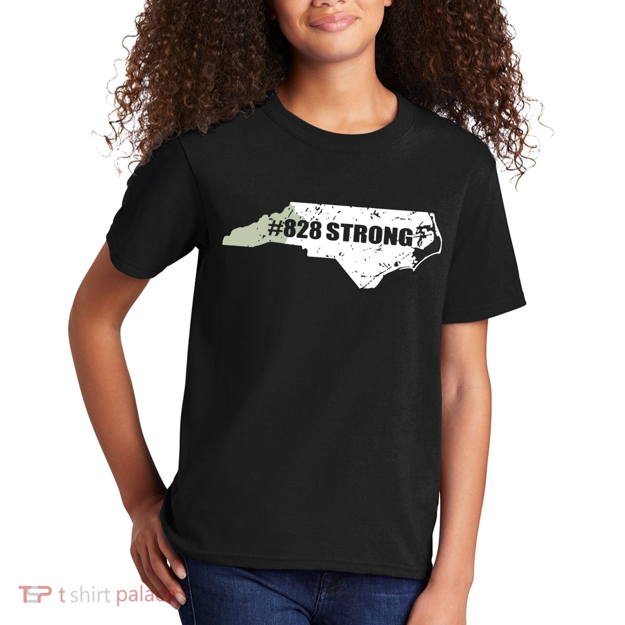 828 Strong North Carolina Hurricane Relief Awareness Kids T-Shirt