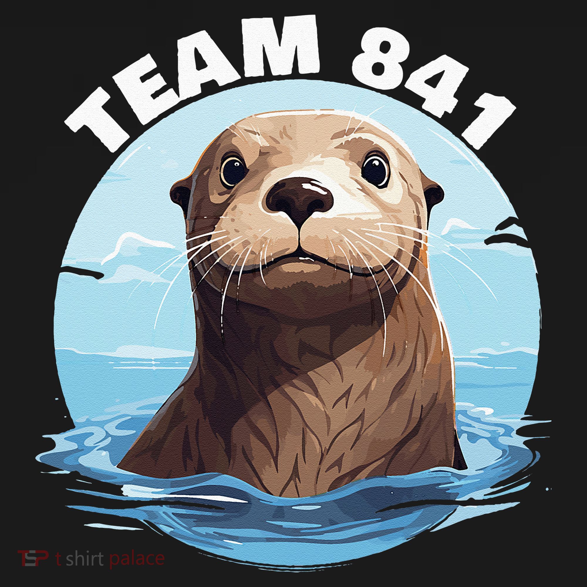 841 Surfing Otter 841 Otter Team 841 California Otter 841 Women's Hoodie