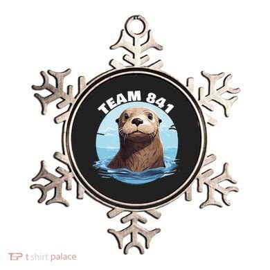 841 Surfing Otter 841 Otter Team 841 California Otter 841 Ornament