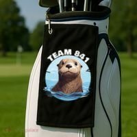 841 Surfing Otter 841 Otter Team 841 California Otter 841 Golf Towel thumb 2