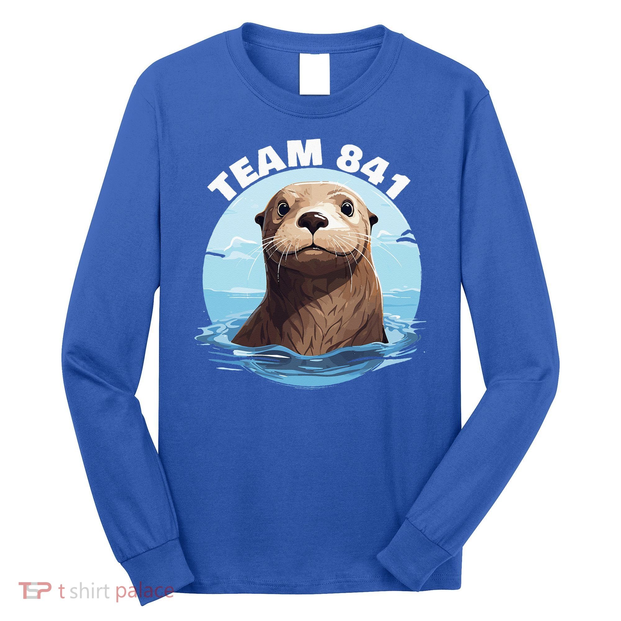 841 Surfing Otter 841 Otter Team 841 California Otter 841 Long Sleeve Shirt
