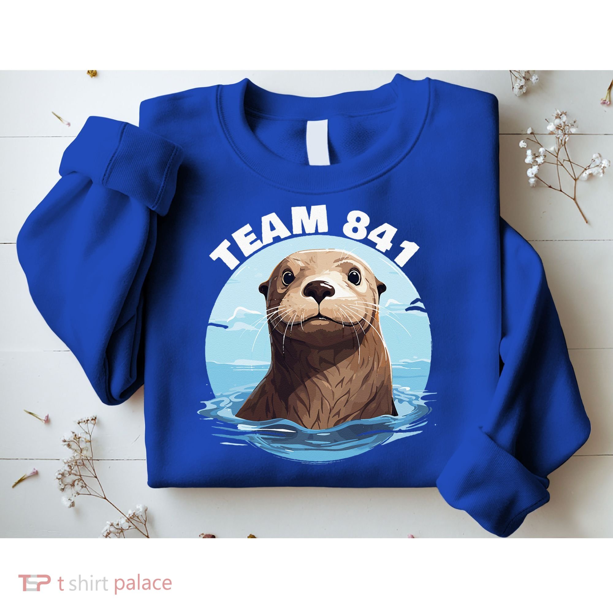 841 Surfing Otter 841 Otter Team 841 California Otter 841 Sweatshirt