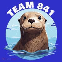 841 Surfing Otter 841 Otter Team 841 California Otter 841 Coaster thumb 2