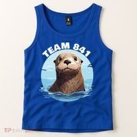 841 Surfing Otter 841 Otter Team 841 California Otter 841 Tank Top thumb 2