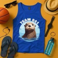 841 Surfing Otter 841 Otter Team 841 California Otter 841 Tank Top thumb 4