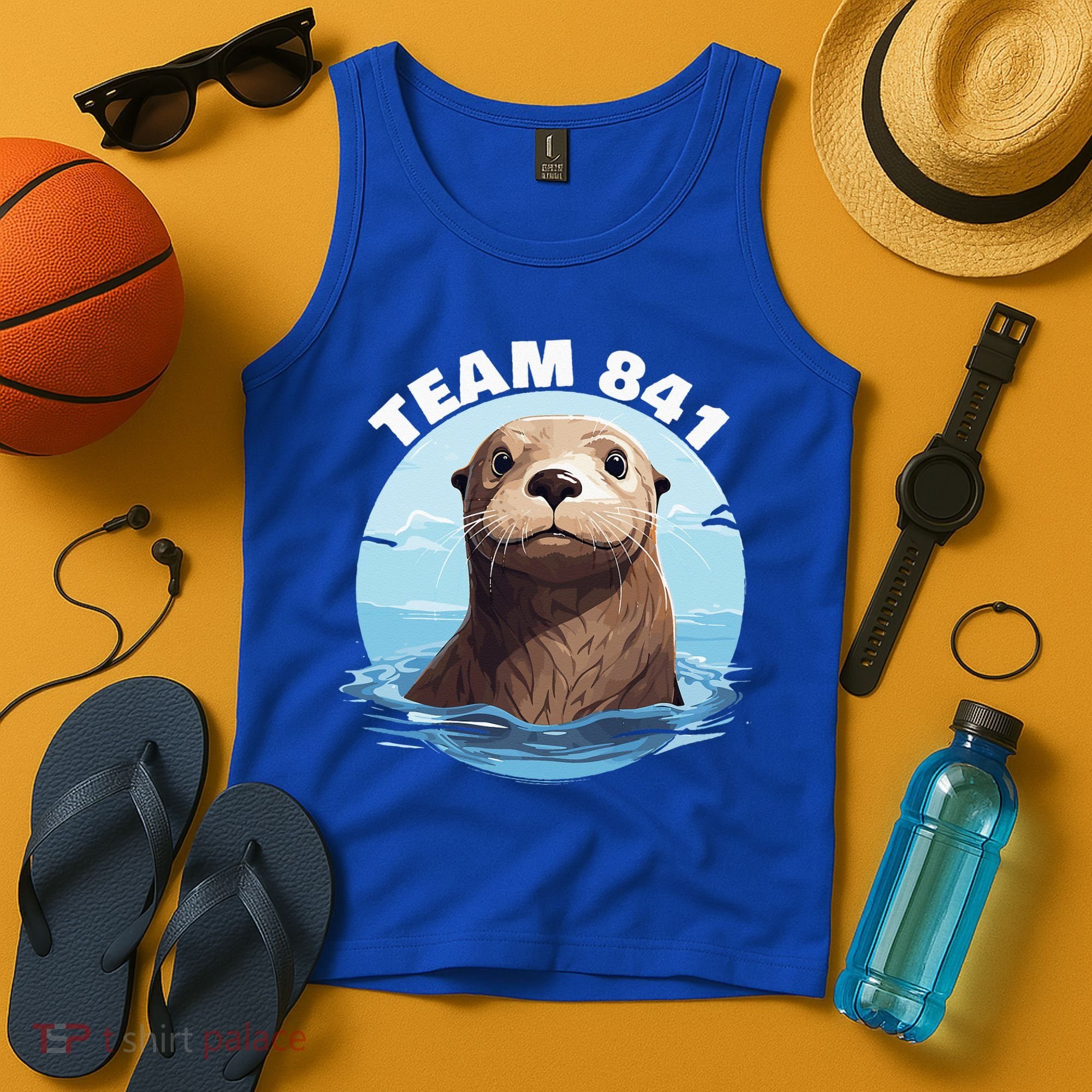 841 Surfing Otter 841 Otter Team 841 California Otter 841 Tank Top