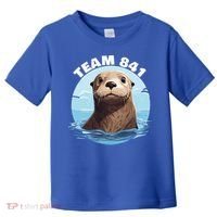 841 Surfing Otter 841 Otter Team 841 California Otter 841 Toddler T-Shirt thumb 0
