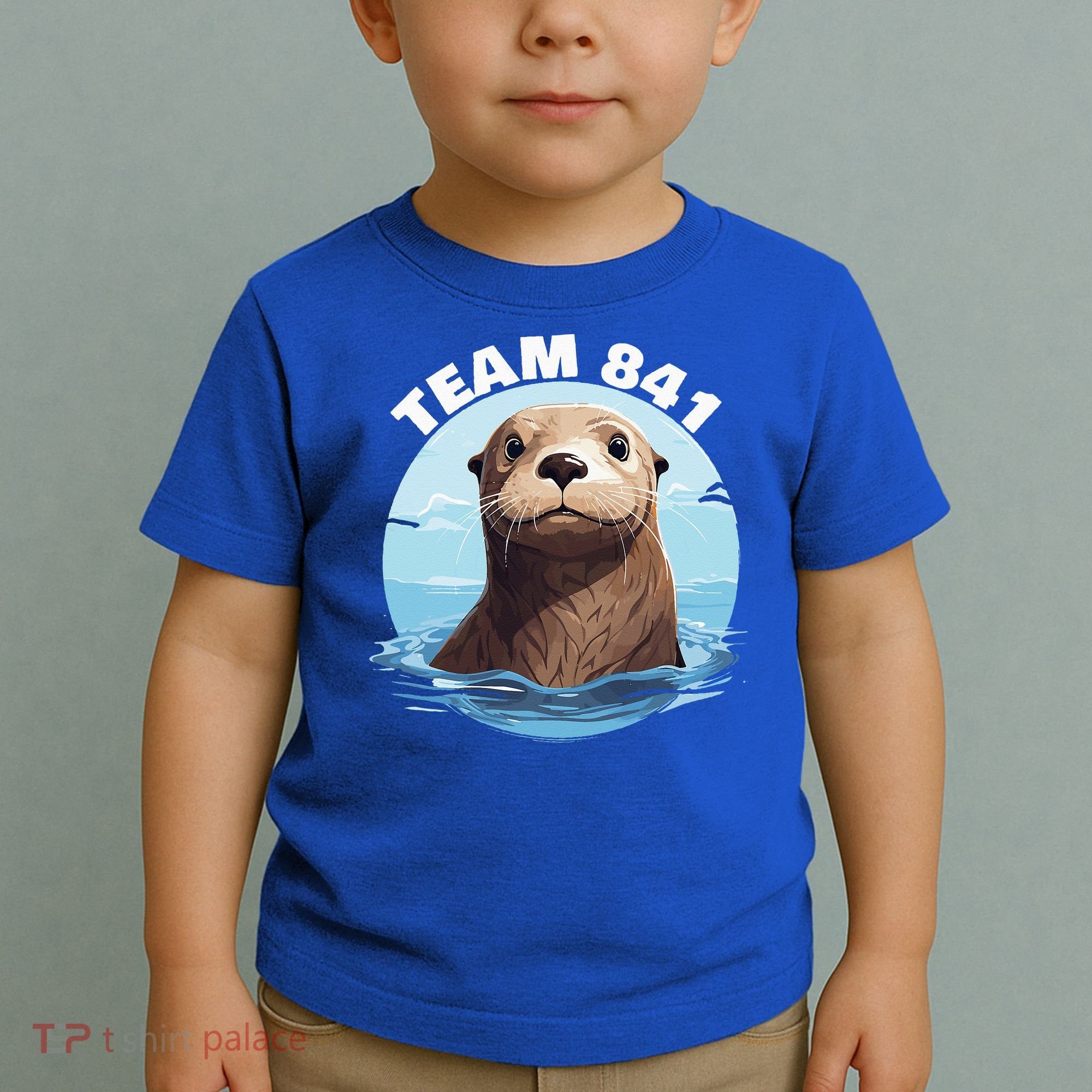 841 Surfing Otter 841 Otter Team 841 California Otter 841 Toddler T-Shirt
