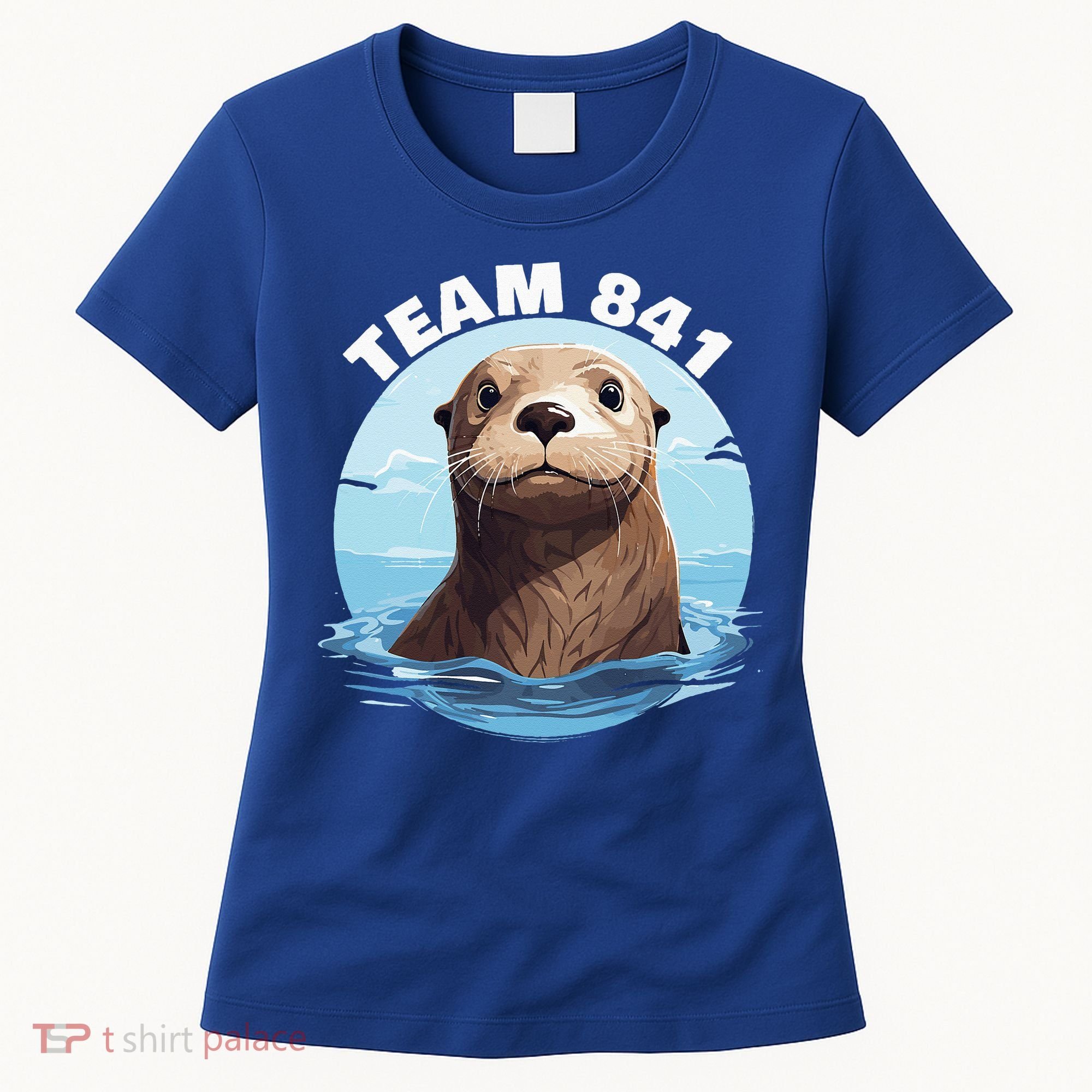 841 Surfing Otter 841 Otter Team 841 California Otter 841 Women's T-Shirt