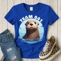 841 Surfing Otter 841 Otter Team 841 California Otter 841 Women's T-Shirt thumb 3