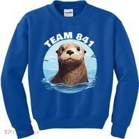 841 Surfing Otter 841 Otter Team 841 California Otter 841 Kids Sweatshirt thumb 0