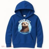 841 Surfing Otter 841 Otter Team 841 California Otter 841 Kids Hoodie thumb 0