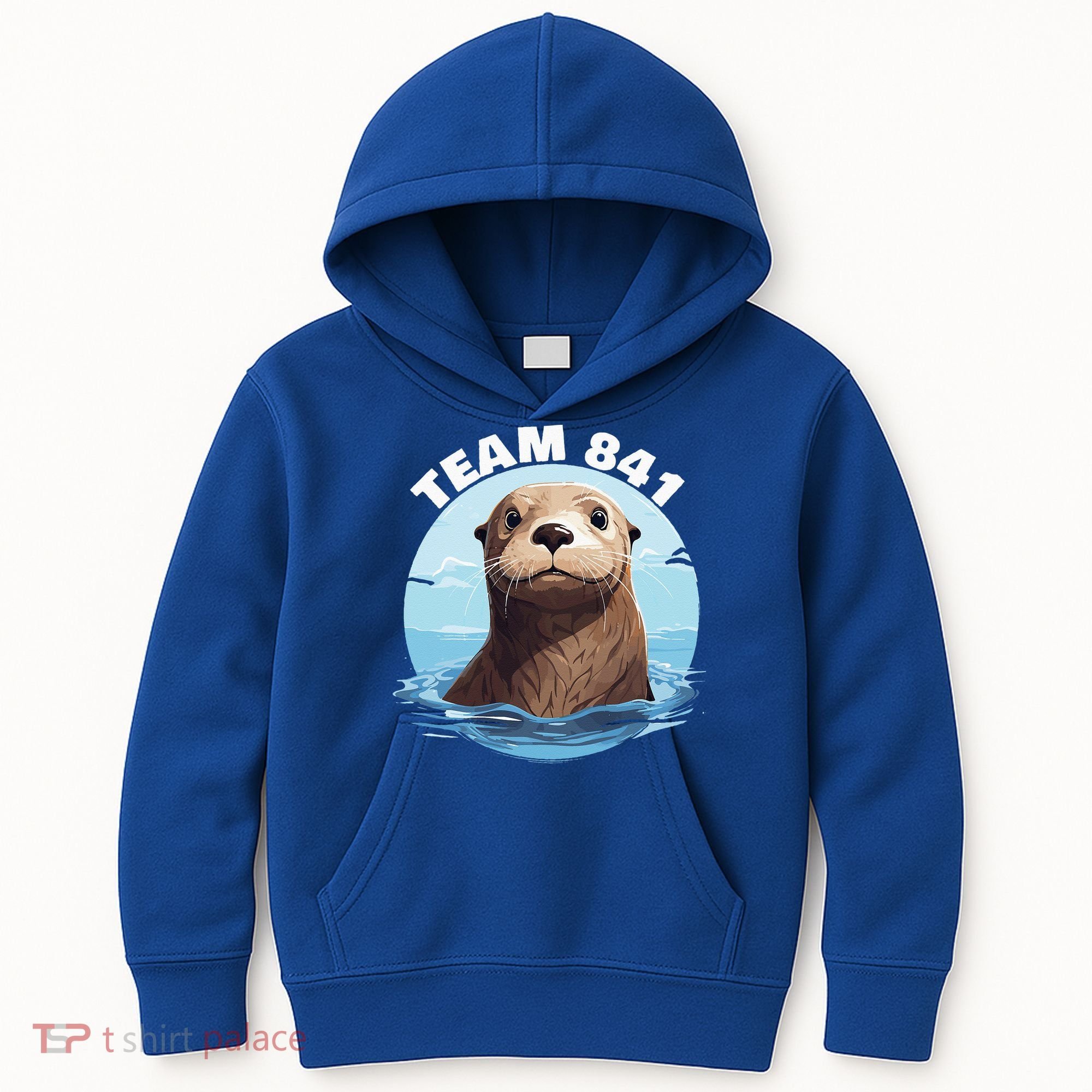 841 Surfing Otter 841 Otter Team 841 California Otter 841 Kids Hoodie