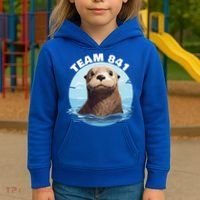 841 Surfing Otter 841 Otter Team 841 California Otter 841 Kids Hoodie thumb 3