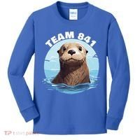 841 Surfing Otter 841 Otter Team 841 California Otter 841 Kids Long Sleeve Shirt thumb 0