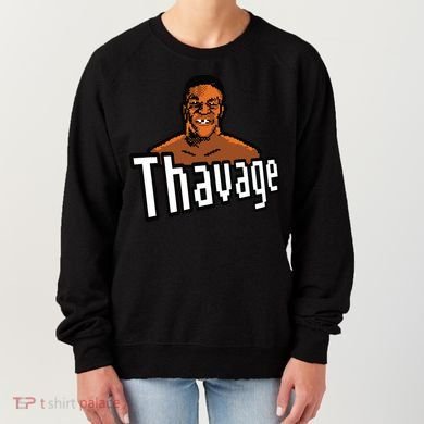 8bit Thavage Casual Wear Funny Thupreme Boxing Lisp Women's Sweatshirt