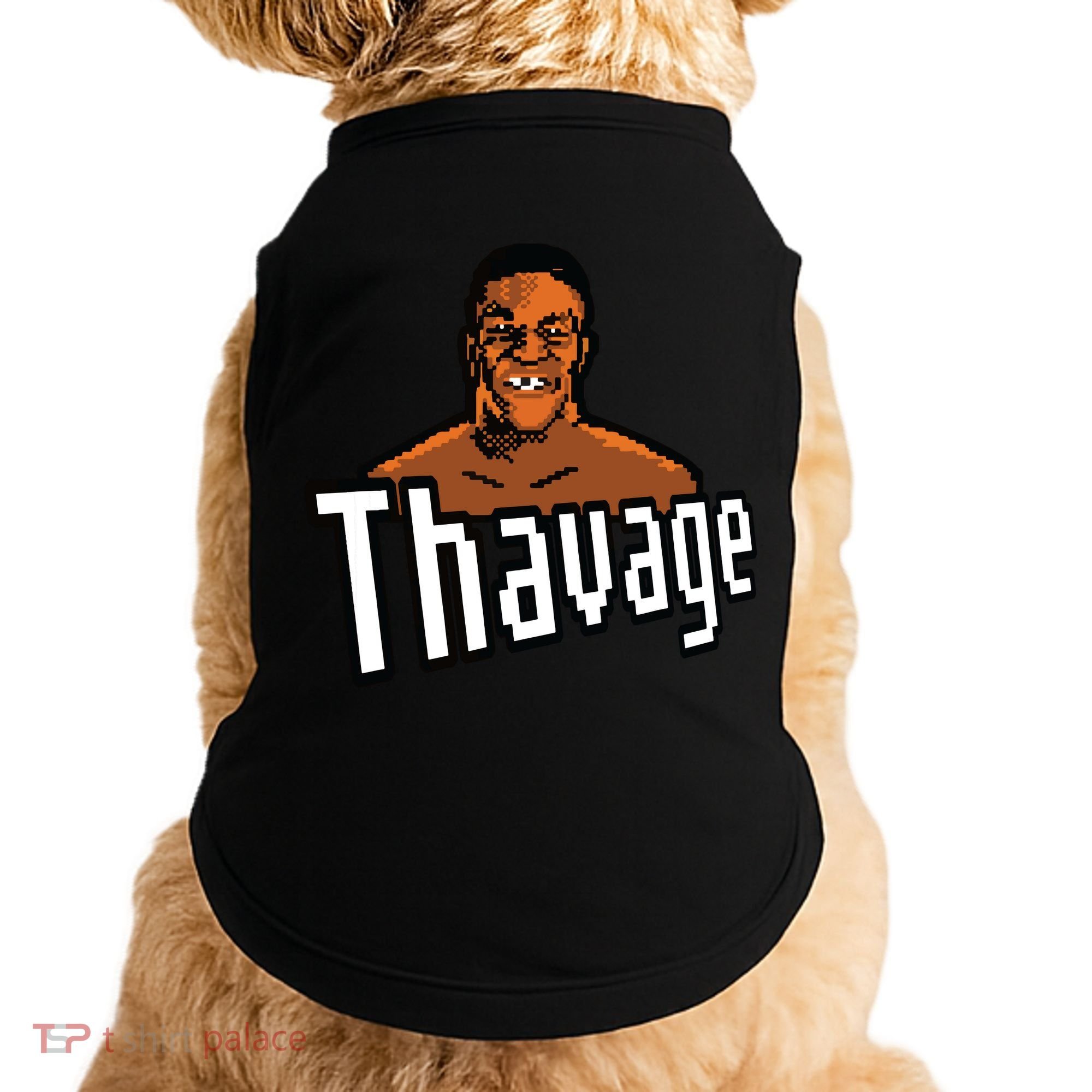 8bit Thavage Casual Wear Funny Thupreme Boxing Lisp Doggie Tank