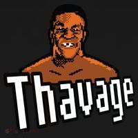 8bit Thavage Casual Wear Funny Thupreme Boxing Lisp USA-Made Doggie Bandana thumb 2