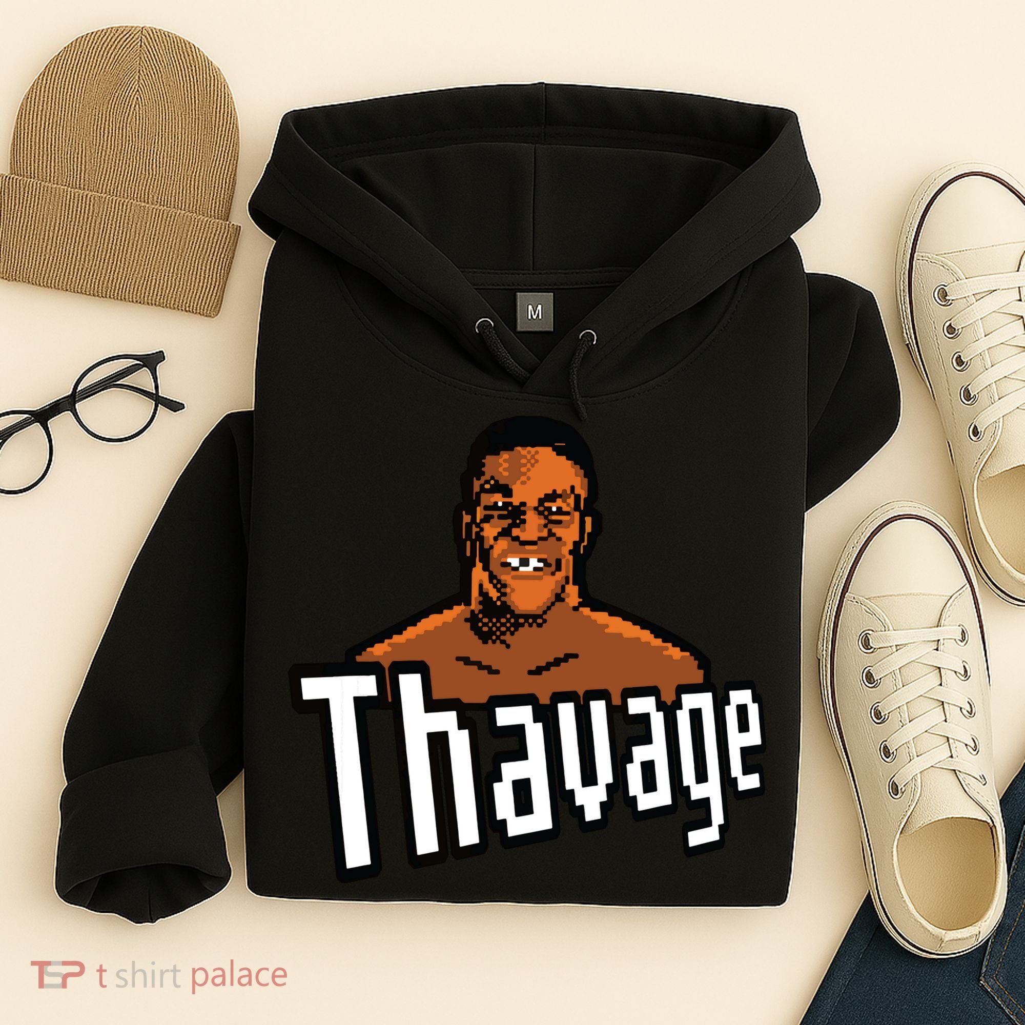 8bit Thavage Casual Wear Funny Thupreme Boxing Lisp Hoodie