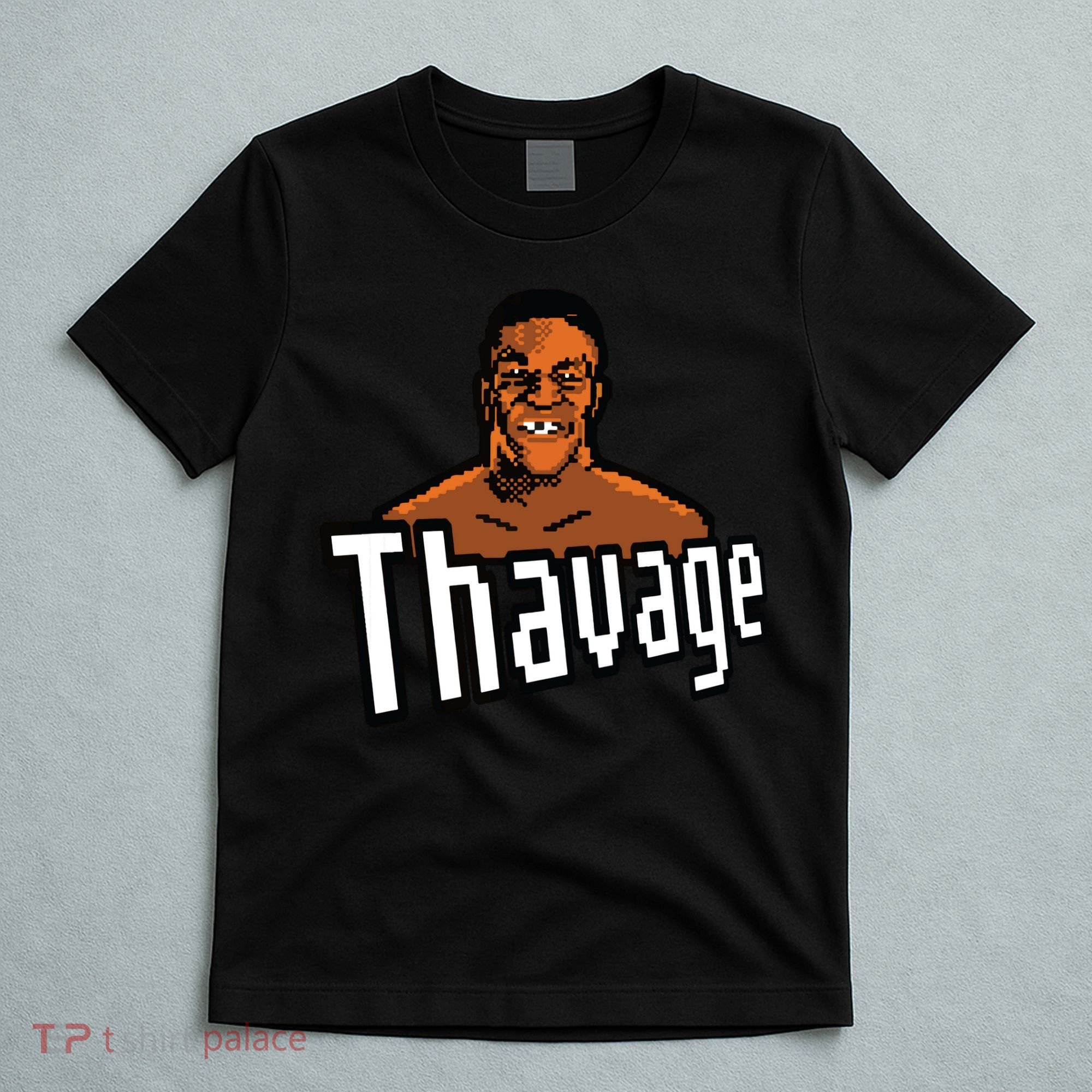 8bit Thavage Casual Wear Funny Thupreme Boxing Lisp T-Shirt