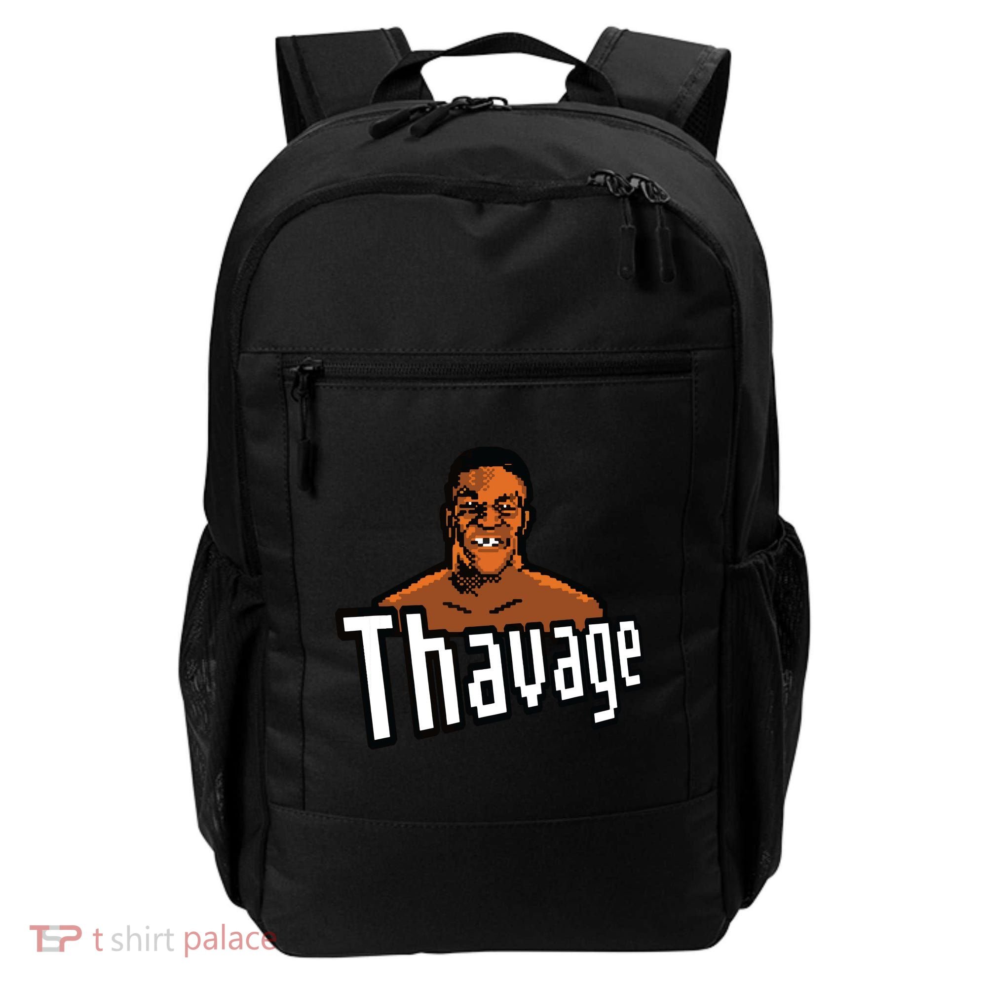 8bit Thavage Casual Wear Funny Thupreme Boxing Lisp Backpack