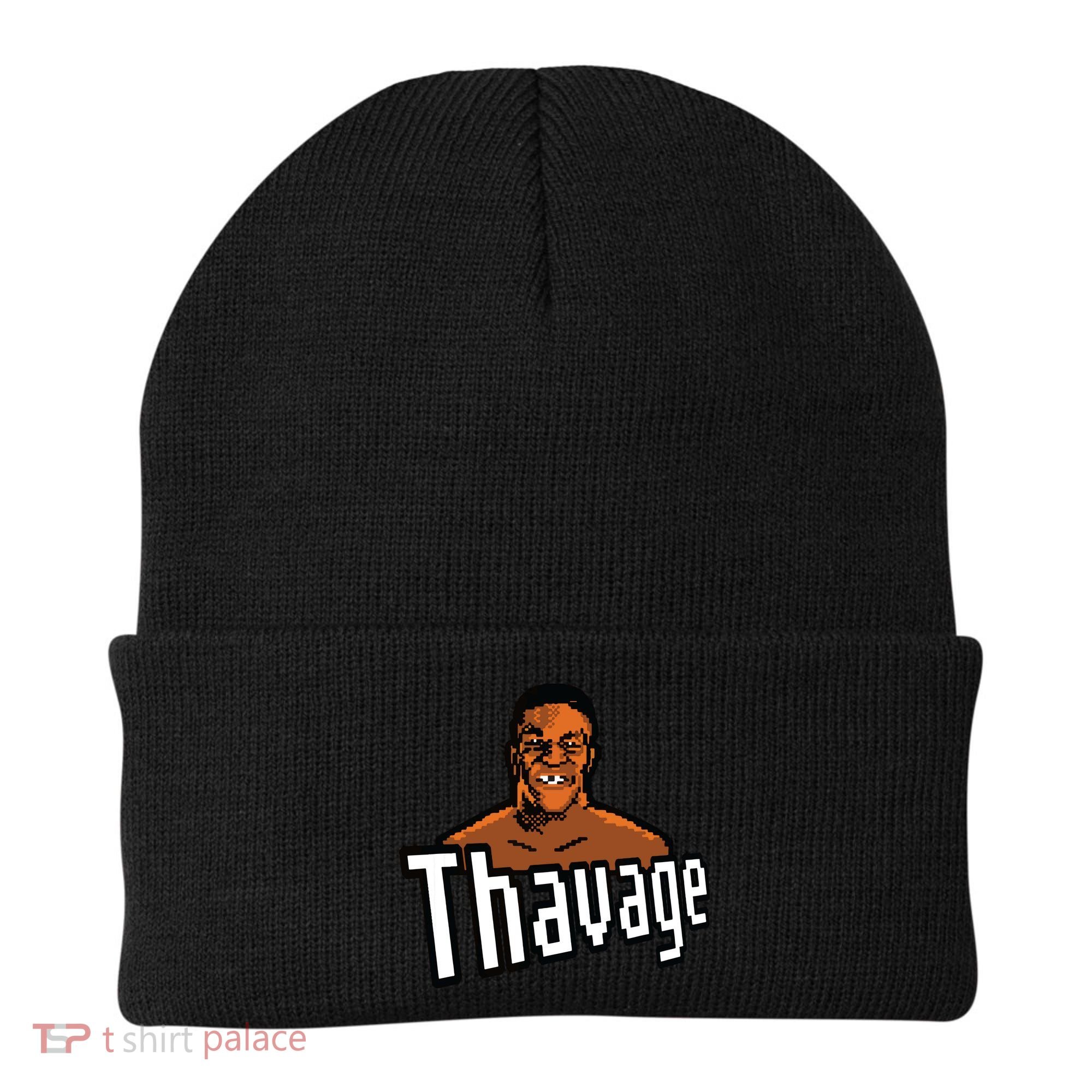 8bit Thavage Casual Wear Funny Thupreme Boxing Lisp Beanie